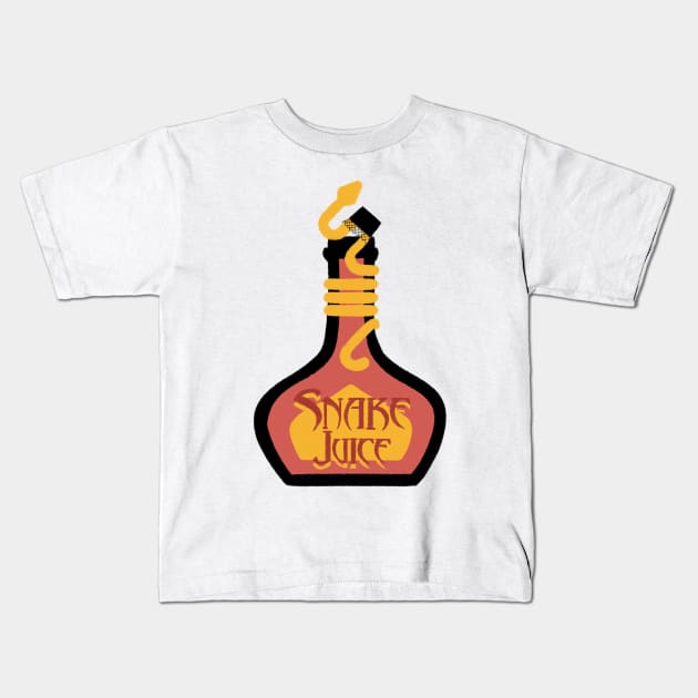 Parks and Recreation Snake Juice Kids T-Shirt by KlioStudio